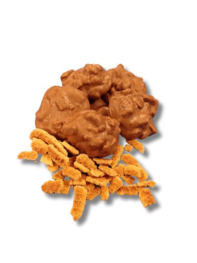 Stroopwafel rotsen melk